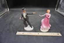 2 - Avon Images Of Hollywood Figurines