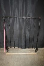 Iron Crib Side Turned Headboard