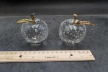 2 - Glass Apples