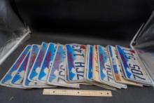 Assorted South Dakota License Plates