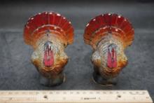 2 - Cast Iron Turkeys