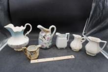 Pitchers & Creamers (W.H. Grindley, Micratex & Others)