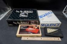 4 Games - Dominoes, Sequence & Note Ability