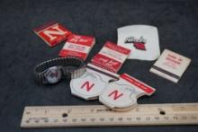 Nebraska Corn Huskers Watch, Matchbook, Schedules & Pin