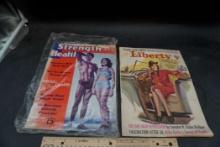 2 Magazines/Pamphlets - Strength And Health & Liberty