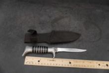 Edgebrand Knife #481 W/ Stag Antler (Real?) Handle - Solingen Germany