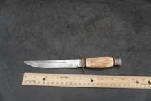 Monarch Knife W/ Stag Antler (Real?) Handle