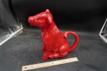 Red Cow Gravy Boat