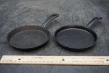 2 - Small Cast Iron Skillets