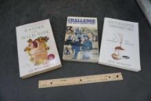3 Books (Eating, Gardening & Challenge The South Dakota Story)