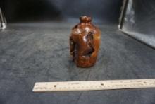 Vintage Burl Wood Bud Vase