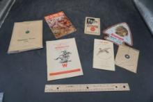Gun Literature/Sticker - Savage, Remington, Winchester & Fox Gun