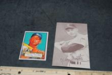 2 - Mickey Mantle Baseball Cards