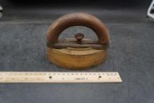 Iron W/ Wooden Handle