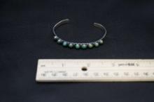 Sterling Silver Turquoise Bracelet