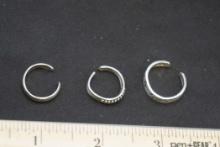 Sterling Silver Toe Rings