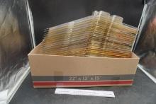International Cards Plastic Tray Display Collection Box