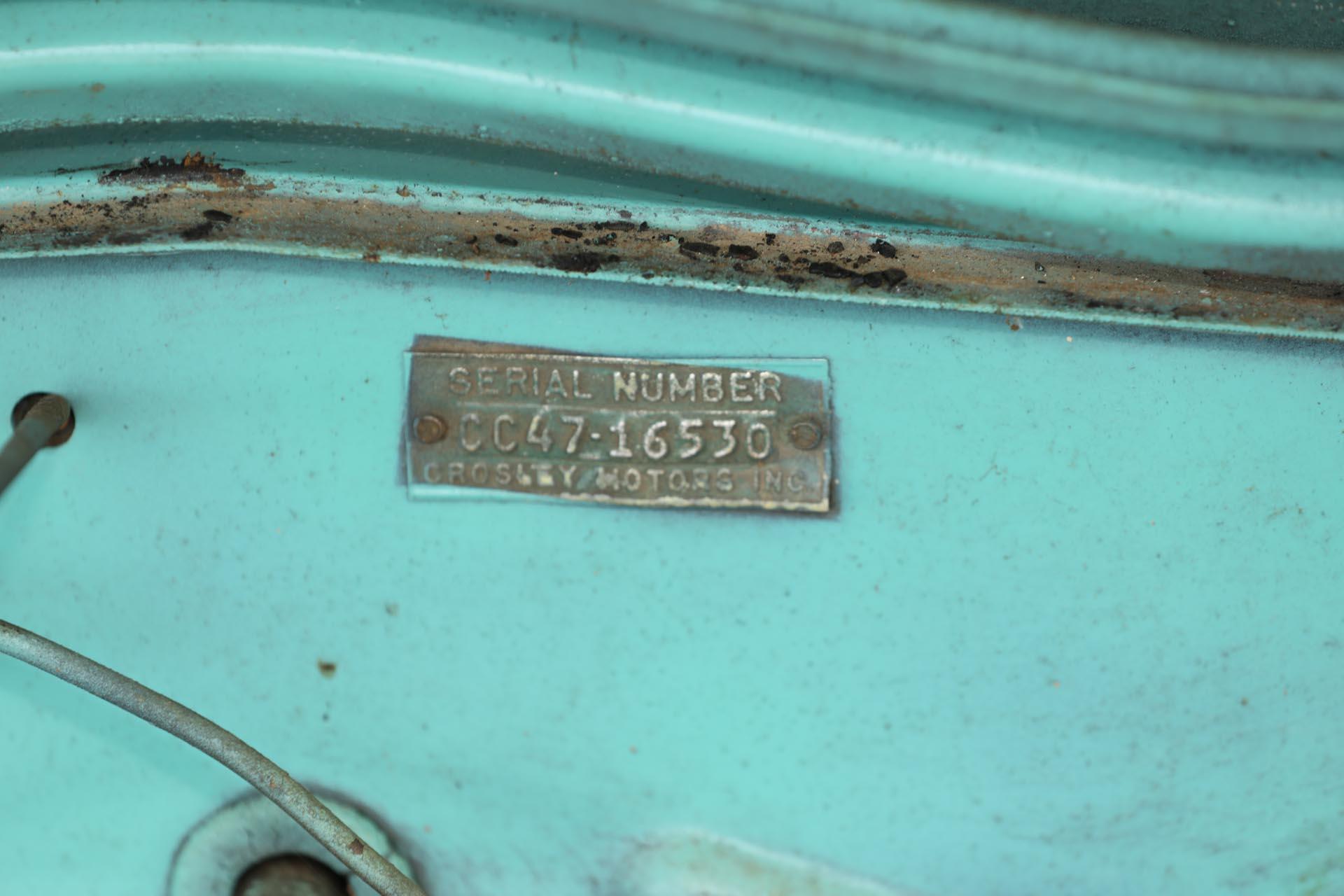 1947 Crosley CC Sedan