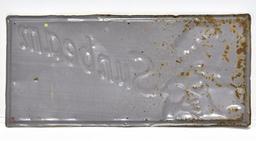 1954 Reach For Sunbeam Energy Packed Bread Embossed Tin Sign