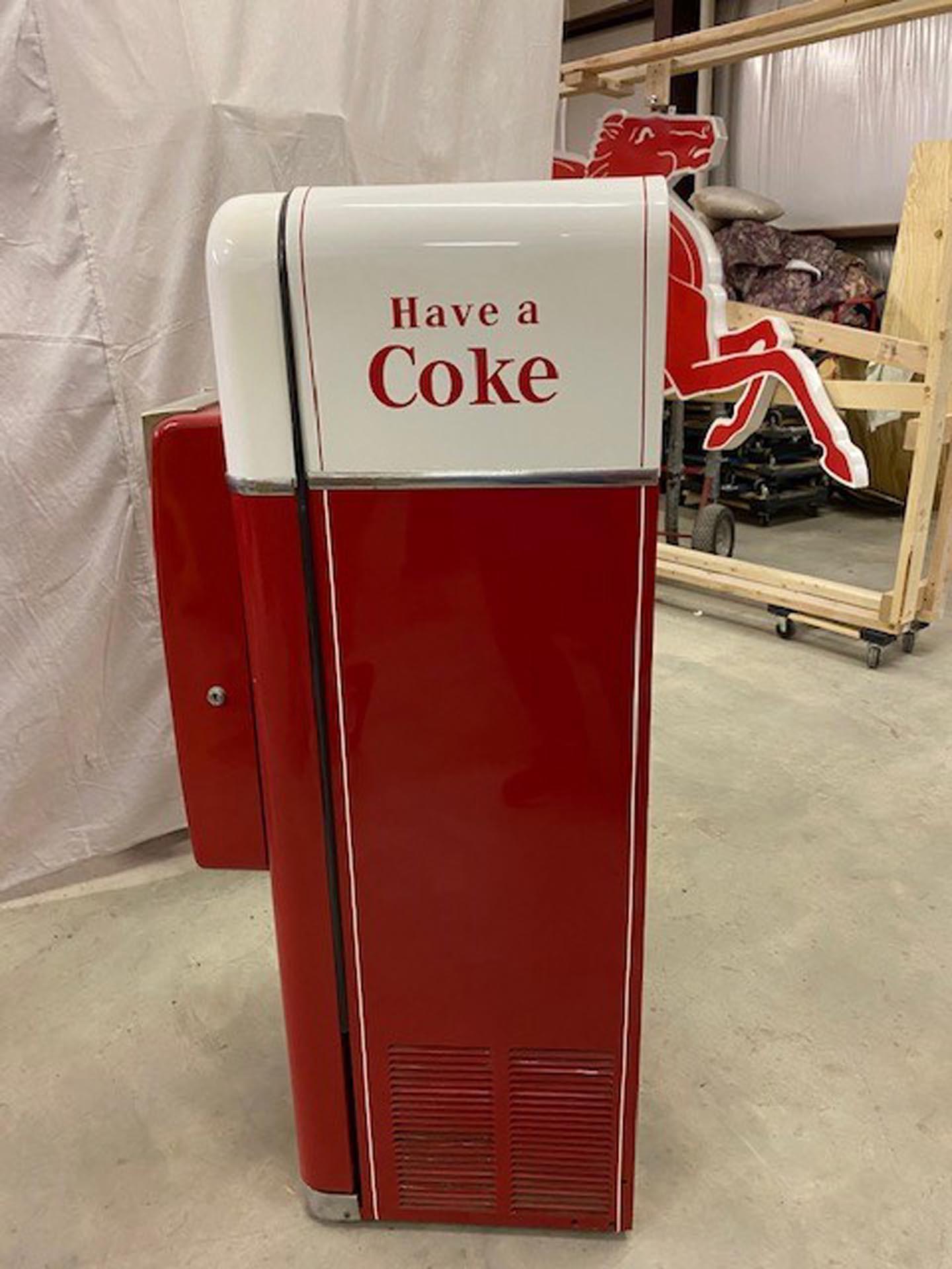 Professionally Restored Vendo 56 Coca-Cola Coin Operated Vending Machine