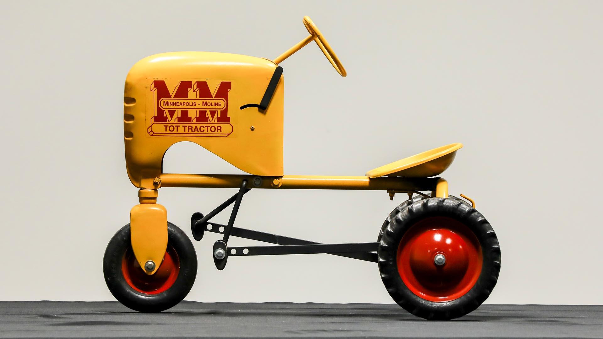 AMF Minneapolis-Moline Tot-Tractor Pedal Toy