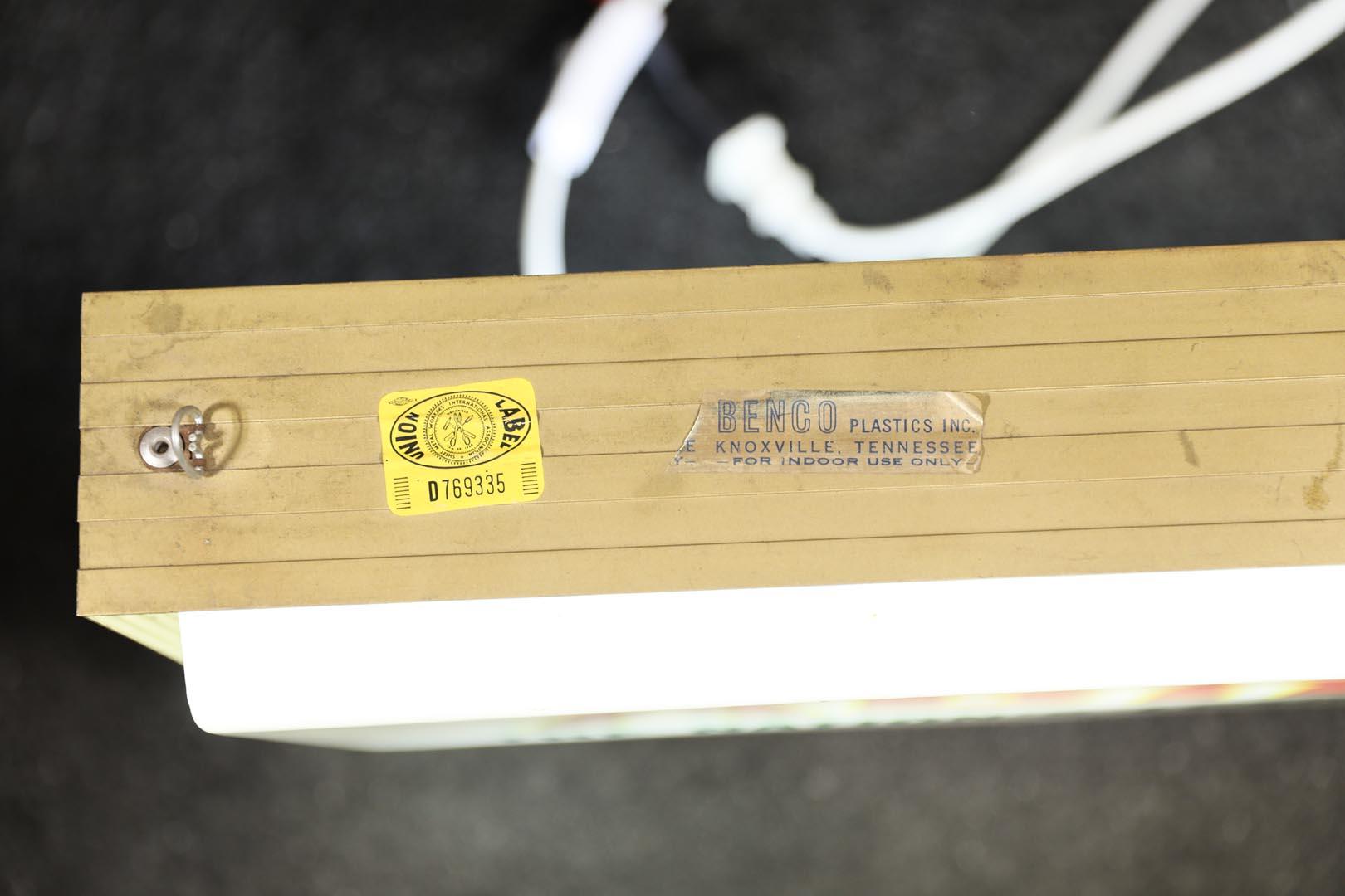 Circa 1970s AGRICO Lighted Sign