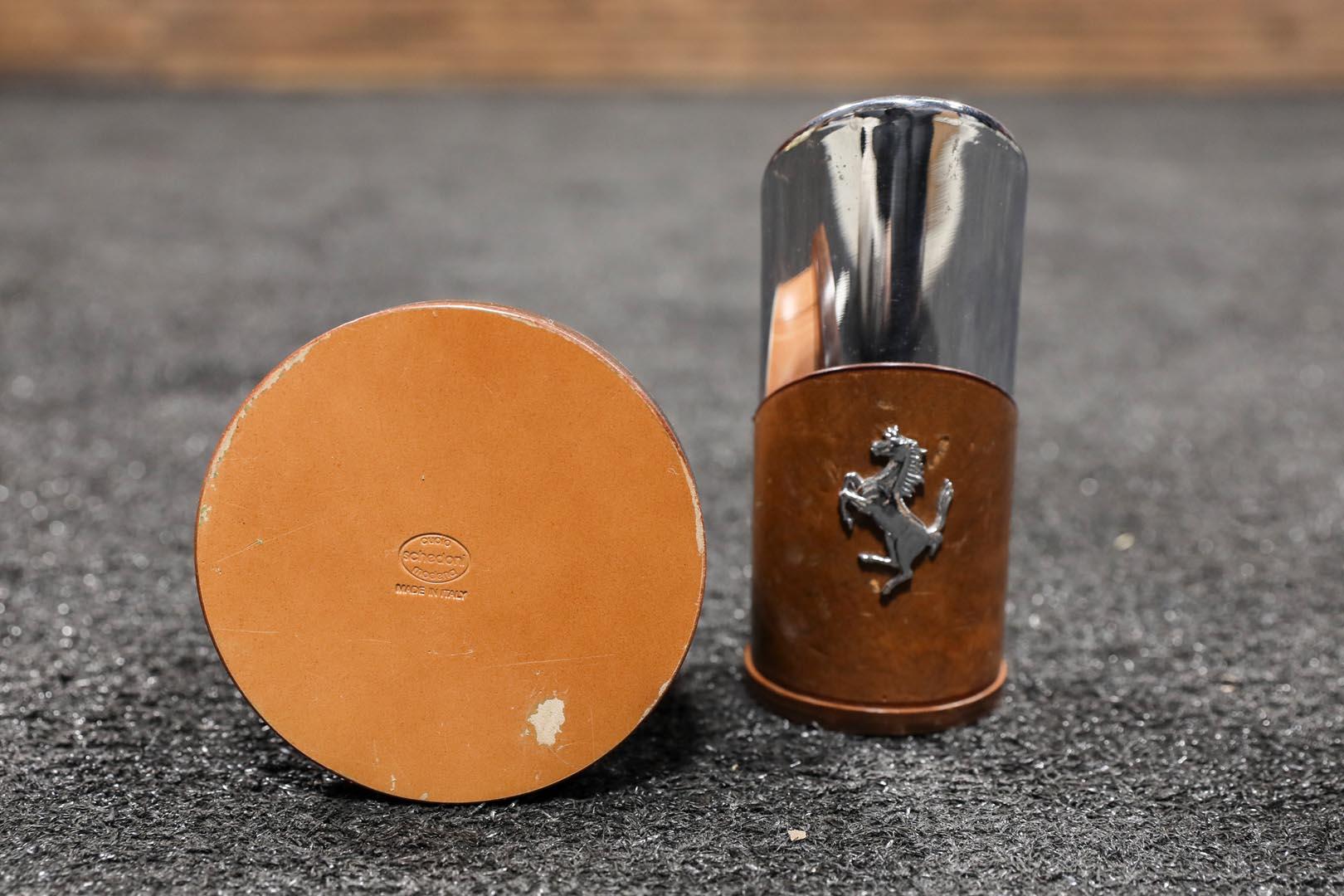 Two Ferrari Factory Desk Accessory Items