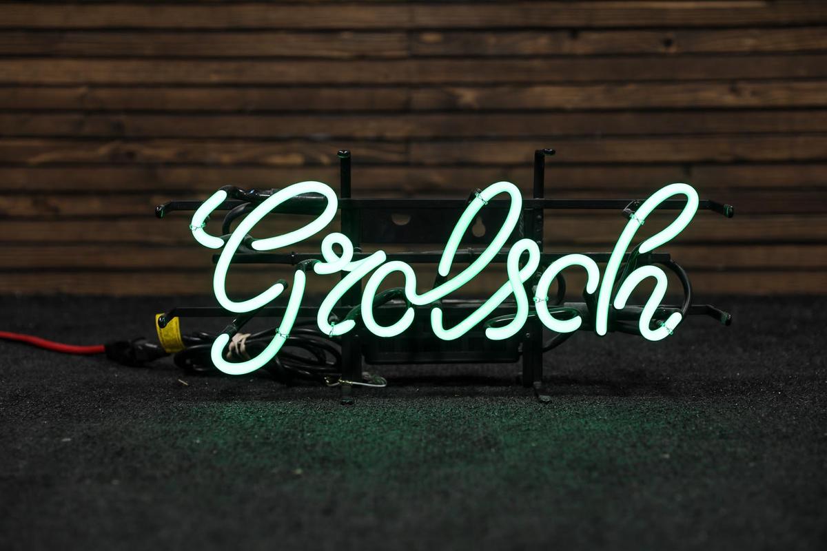 Grolisch Beer Neon Sign