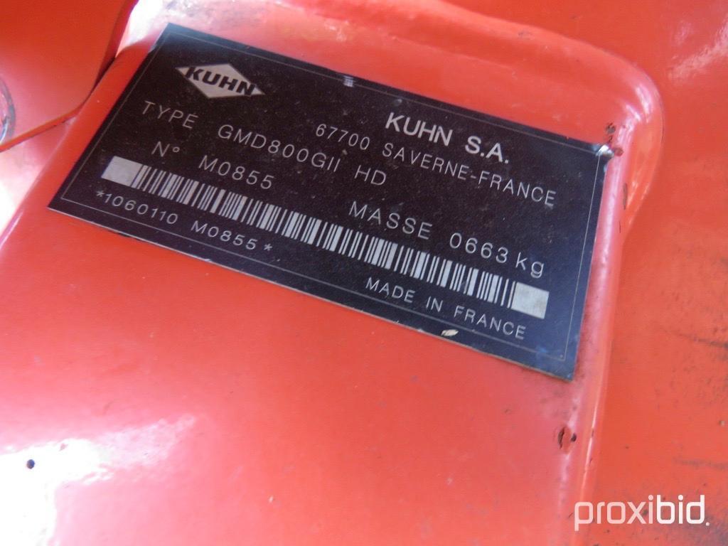 Kuhn GMD 800 GII Disc Mower