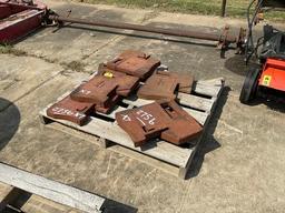 Pallet of IH Weights