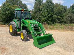 John Deere 4066R Tractor w/ JD H180 Loader