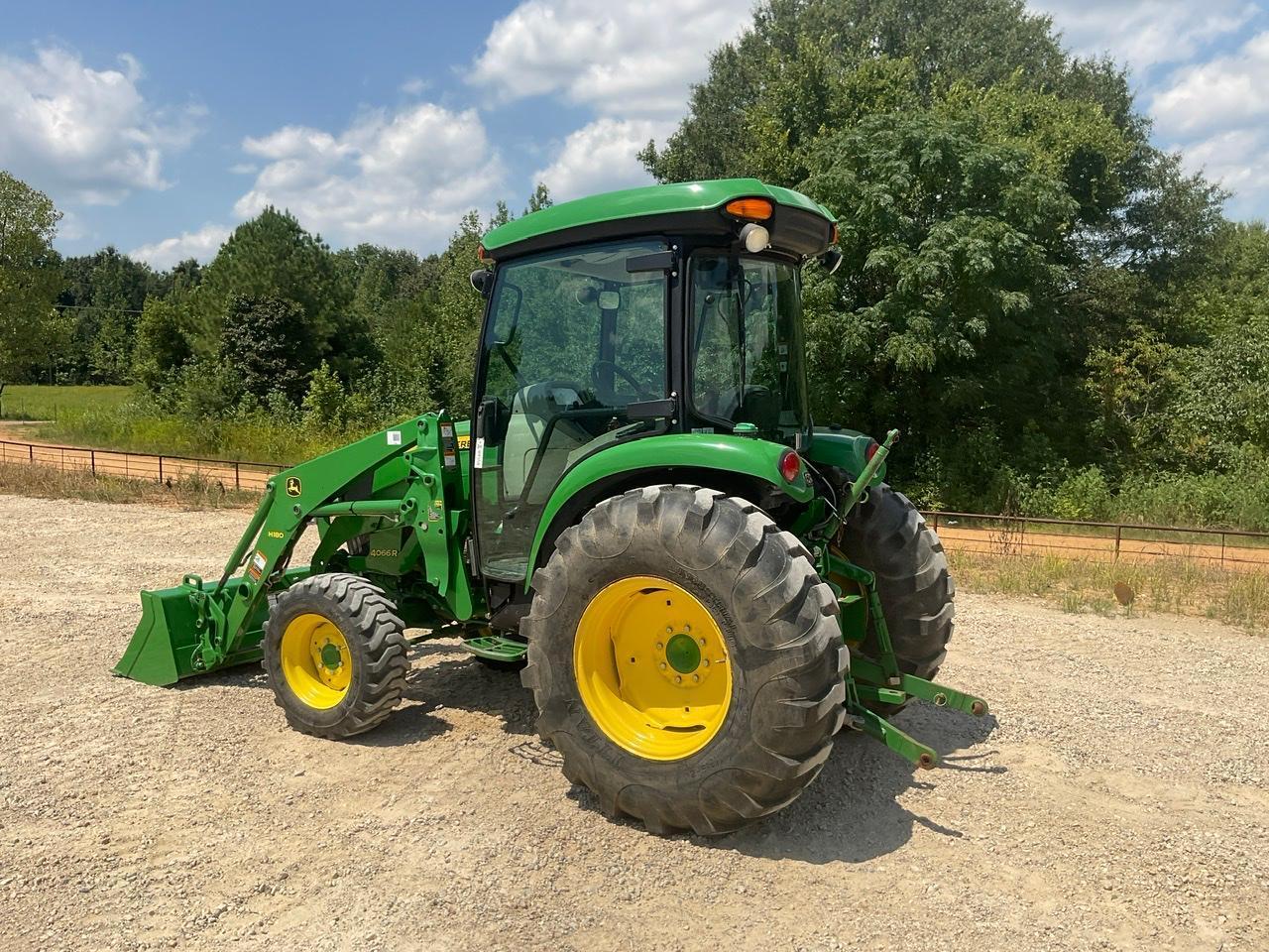 John Deere 4066R Tractor w/ JD H180 Loader