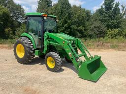 John Deere 4066R Tractor w/ JD H180 Loader