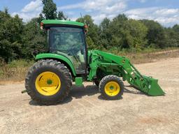 John Deere 4066R Tractor w/ JD H180 Loader