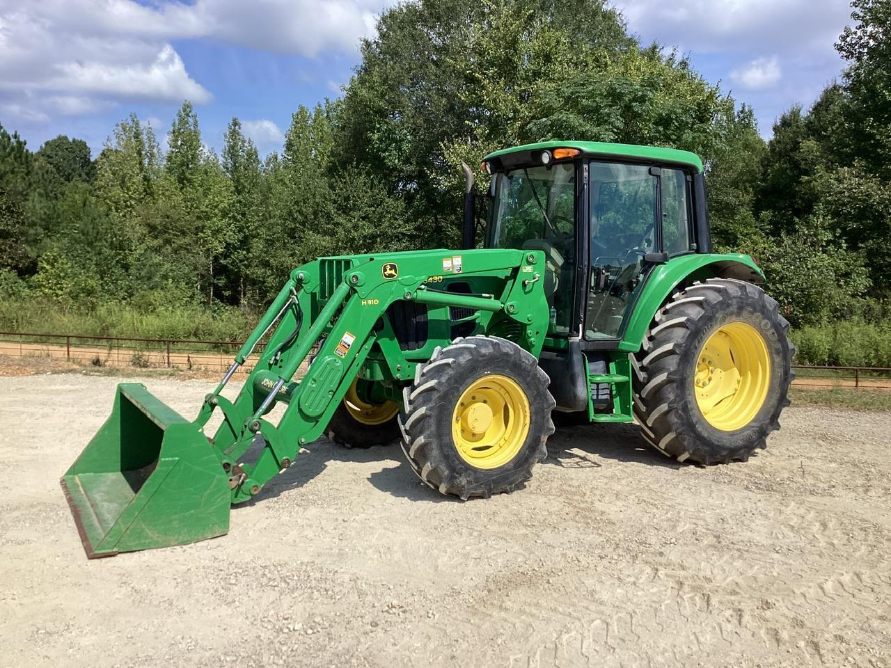 John Deere 6430 Tractor W/ John Deere H310 Loader
