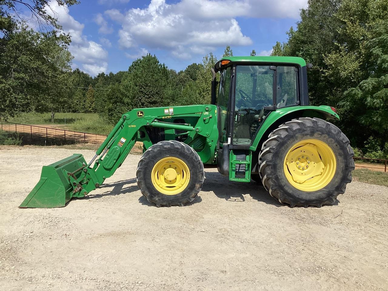 John Deere 6430 Tractor W/ John Deere H310 Loader