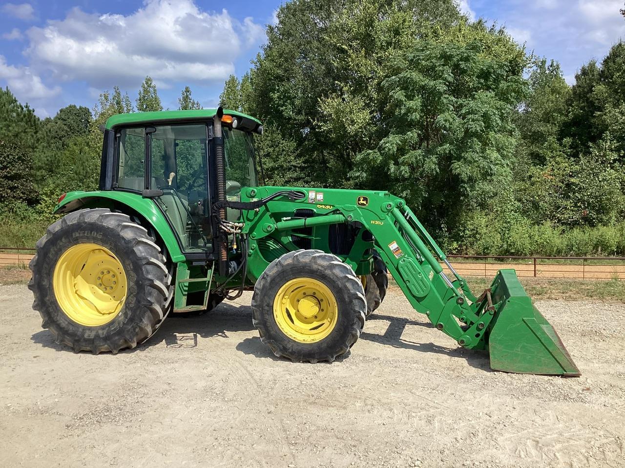 John Deere 6430 Tractor W/ John Deere H310 Loader