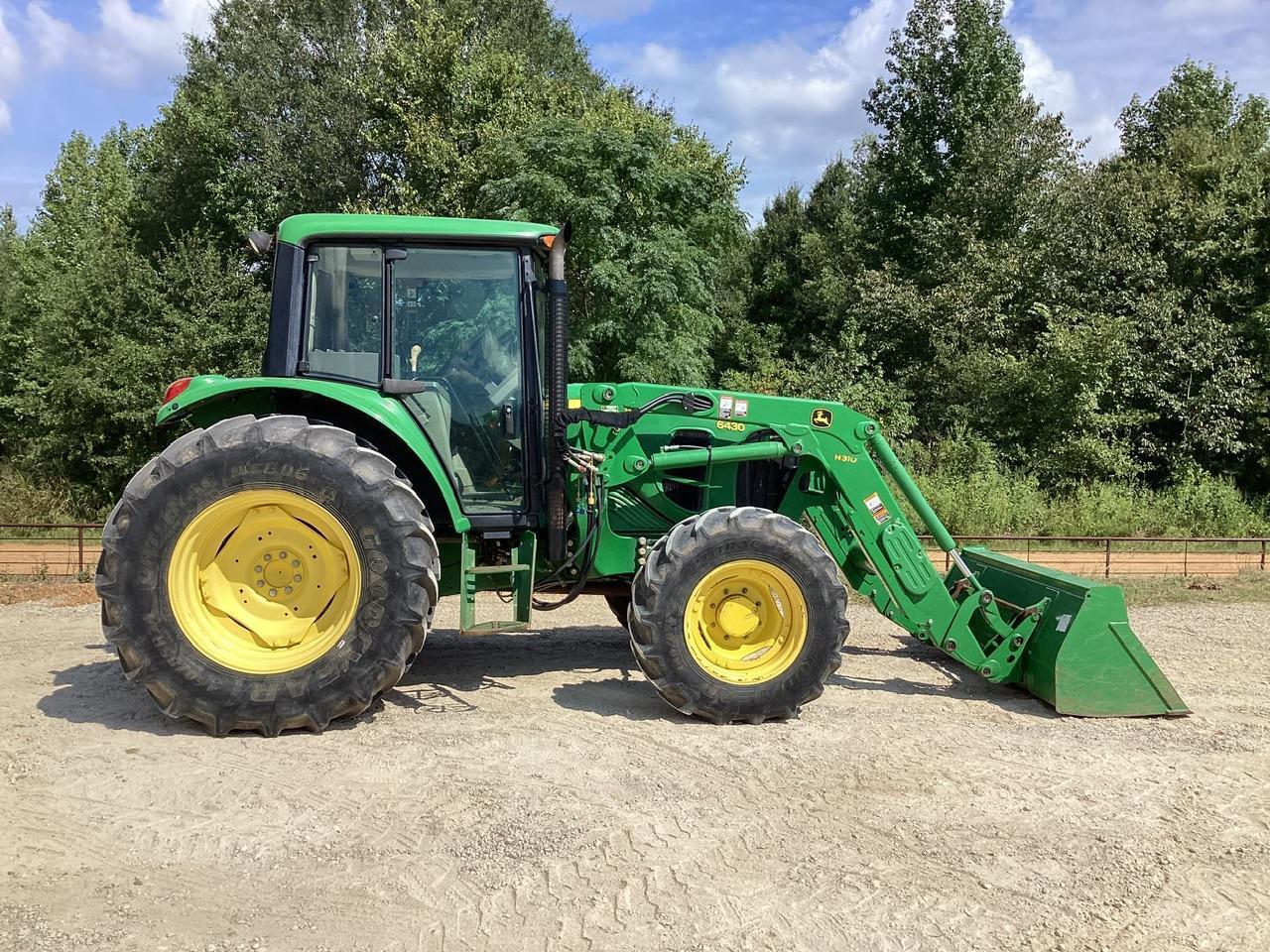 John Deere 6430 Tractor W/ John Deere H310 Loader