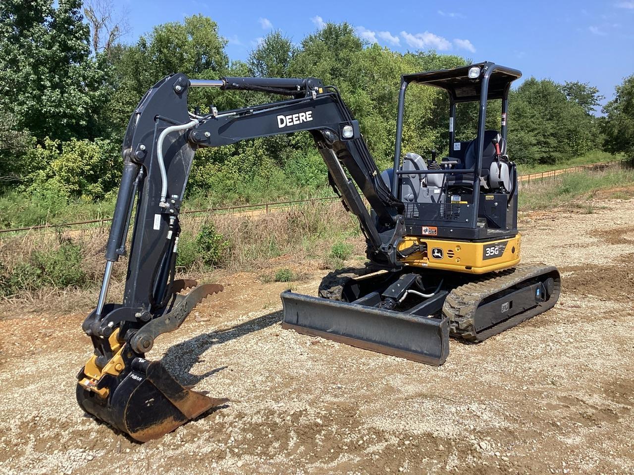 2022 Deere 35G Mini Excavator