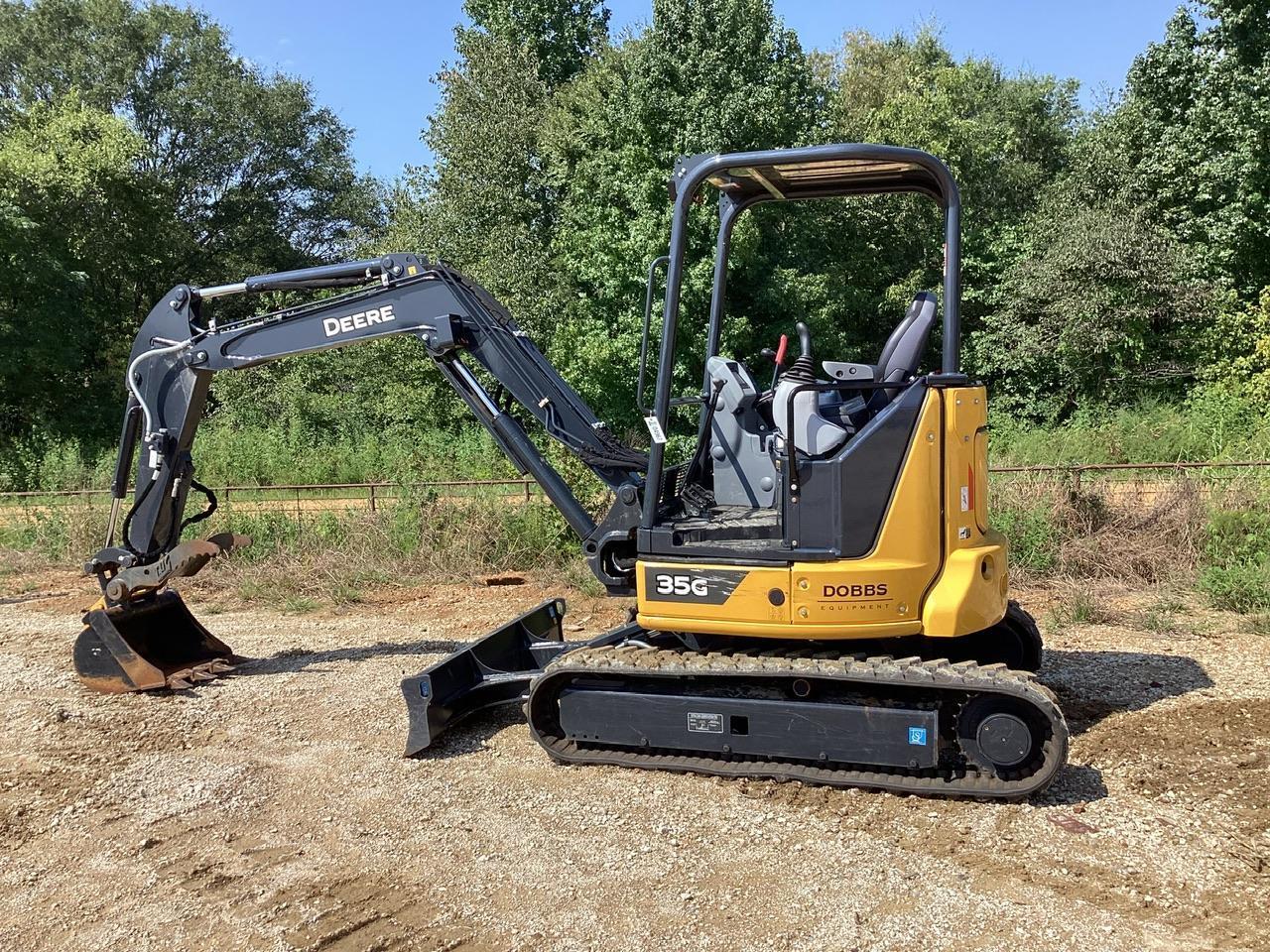 2022 Deere 35G Mini Excavator