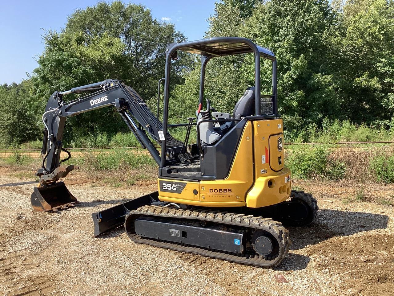 2022 Deere 35G Mini Excavator