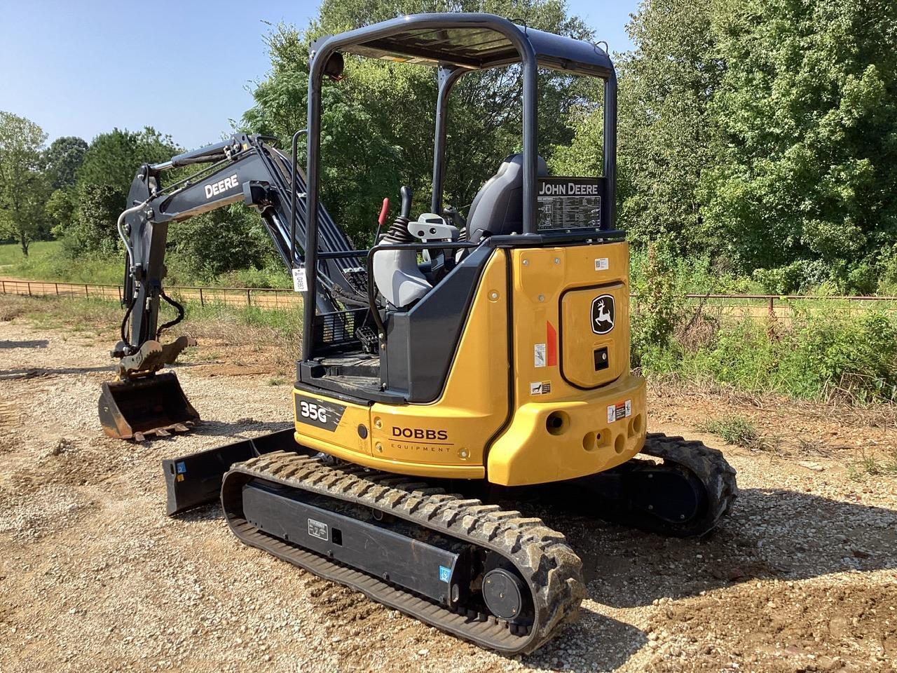2022 Deere 35G Mini Excavator