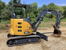 2022 Deere 35G Mini Excavator