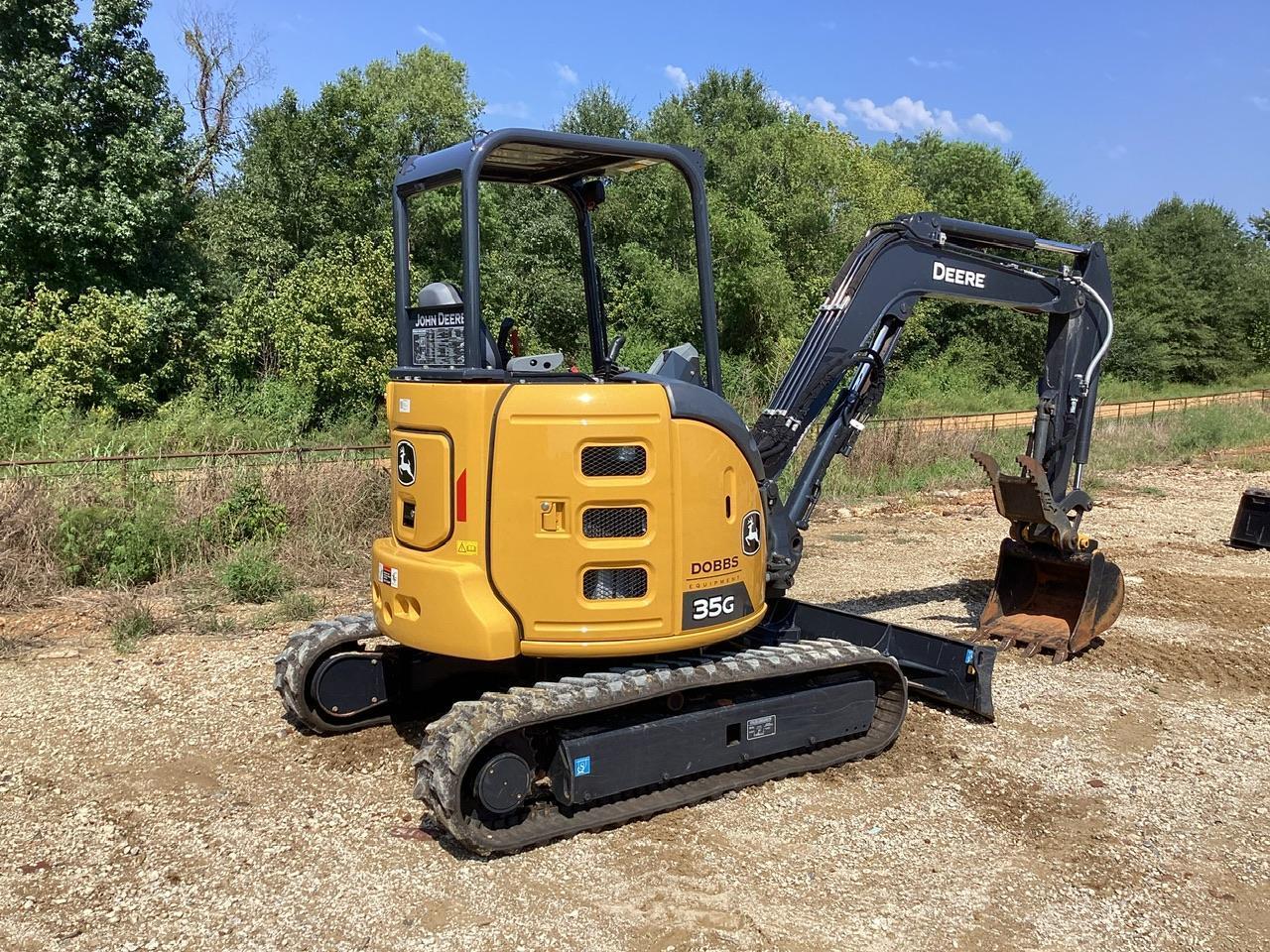 2022 Deere 35G Mini Excavator
