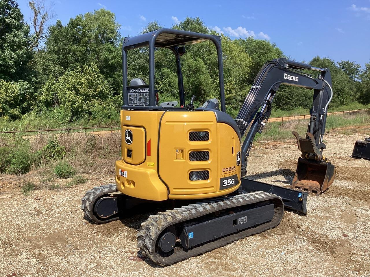 2022 Deere 35G Mini Excavator