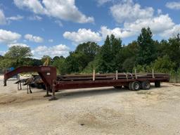 1985 Longneck Gooseneck Trailer