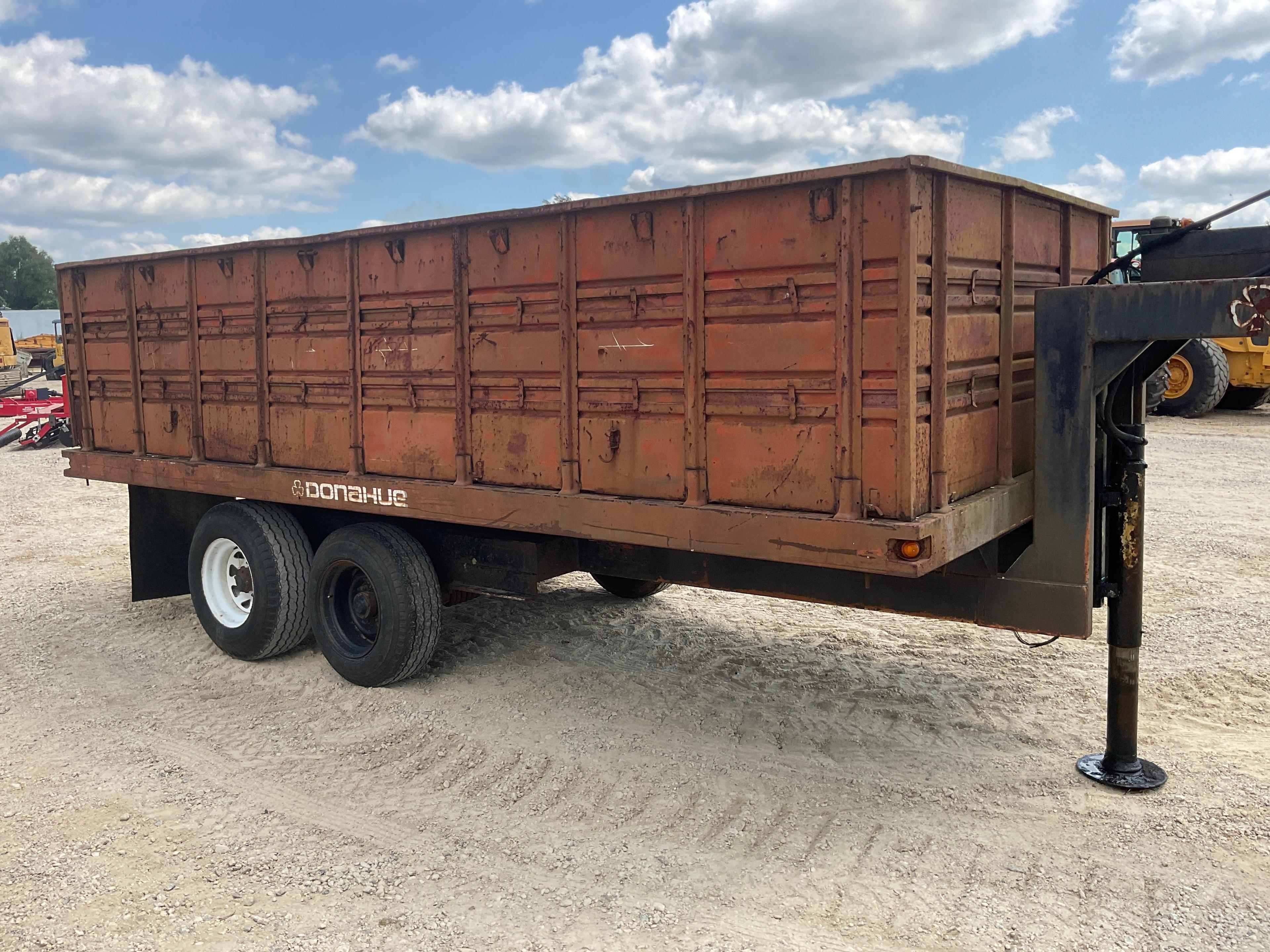 Donahue Gooseneck Dump Trailer