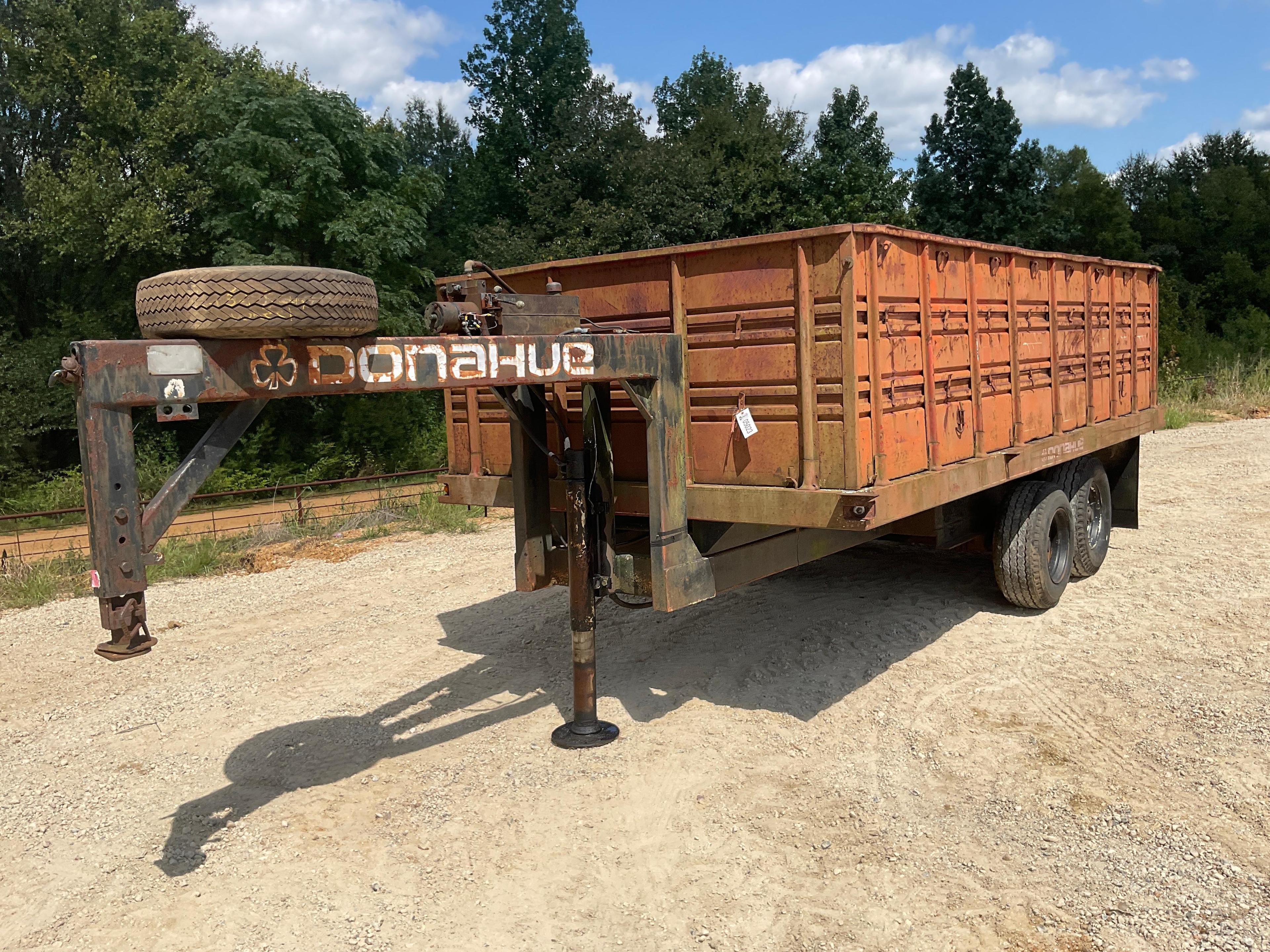 Donahue Gooseneck Dump Trailer