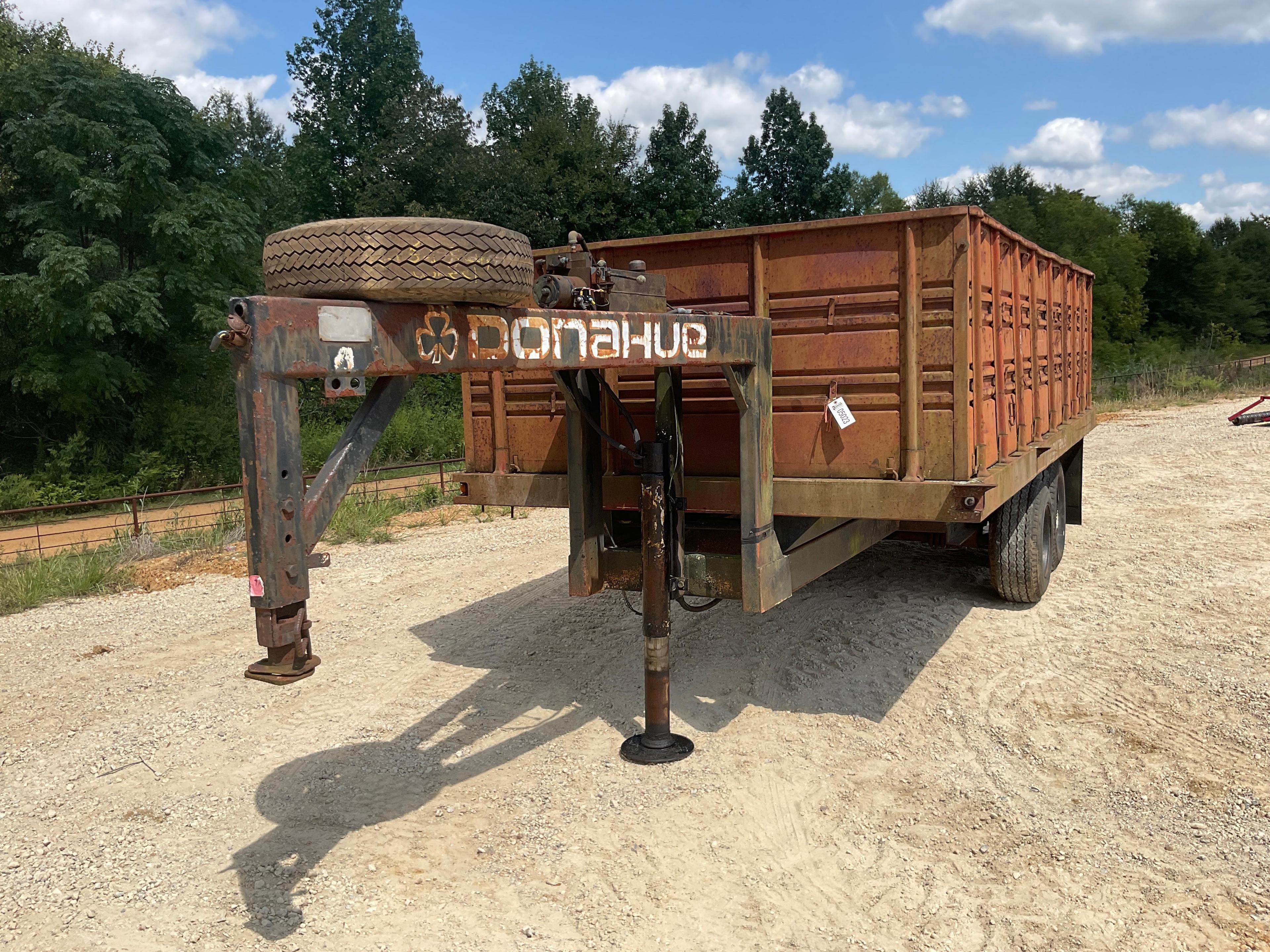Donahue Gooseneck Dump Trailer