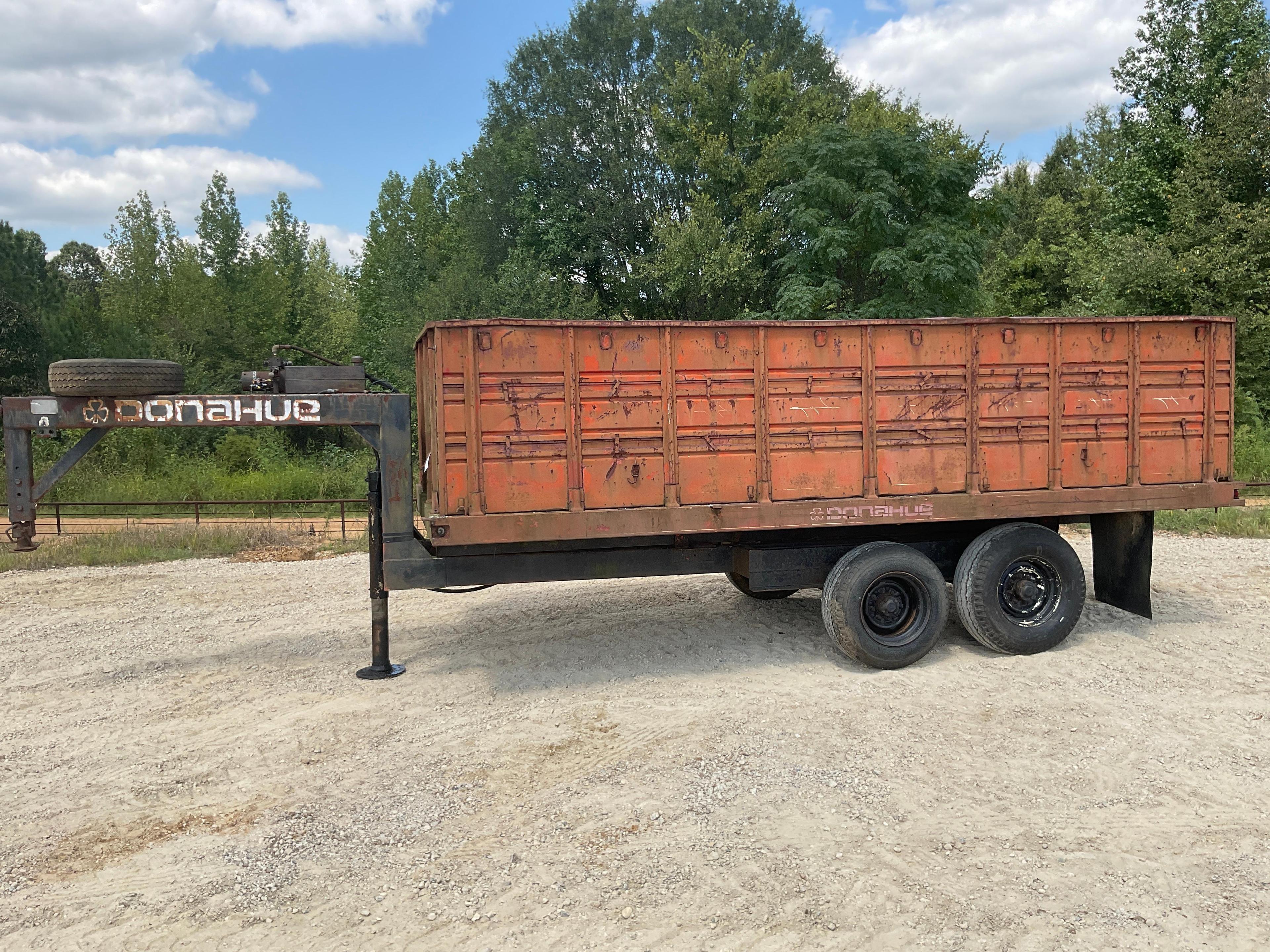 Donahue Gooseneck Dump Trailer